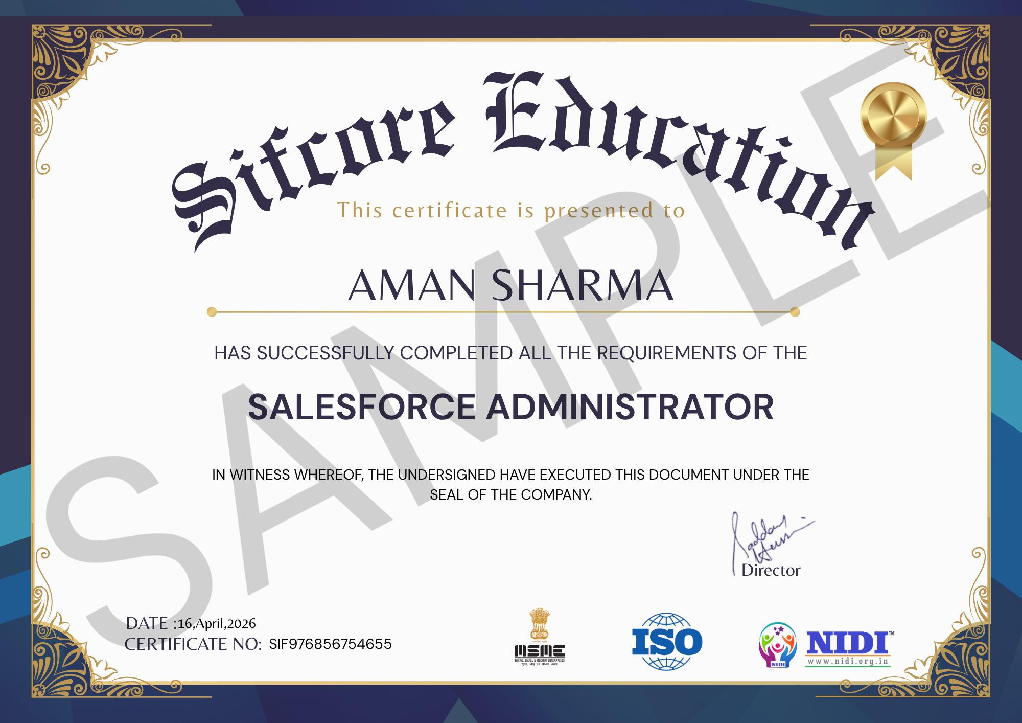 Certificate 4
